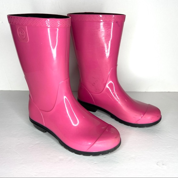 ugg mid calf rain boots